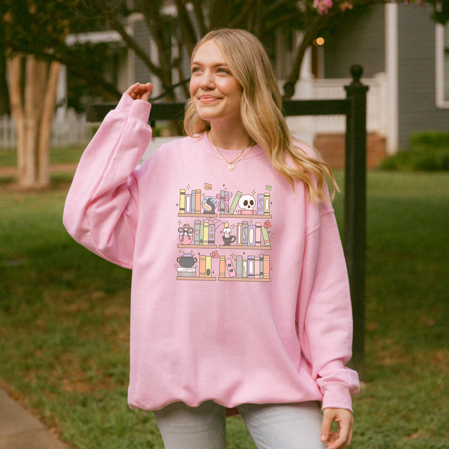 Enchanted Shelf Crewneck