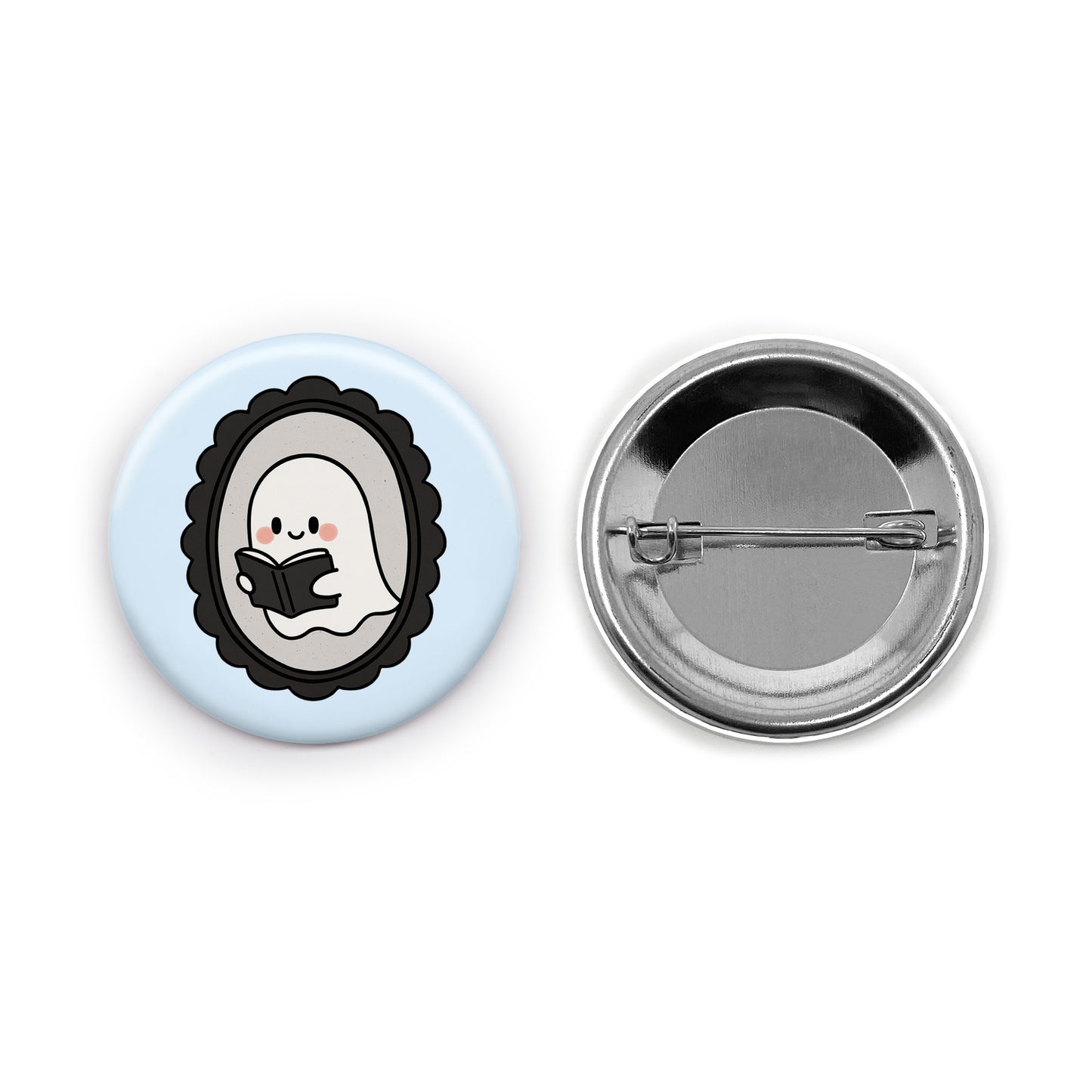 Bookish Boo Pin-back Button