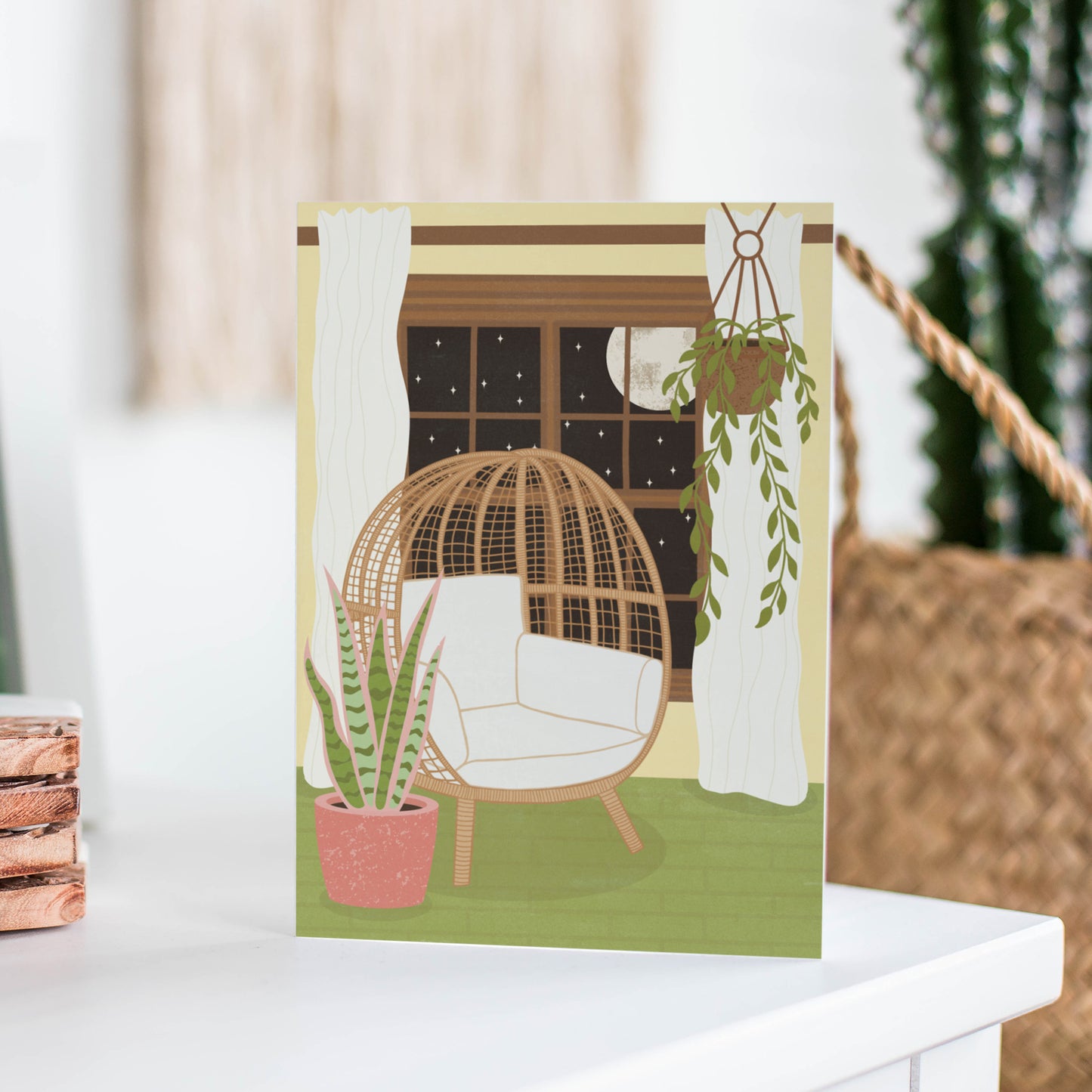 Cozy Night In Greeting Card