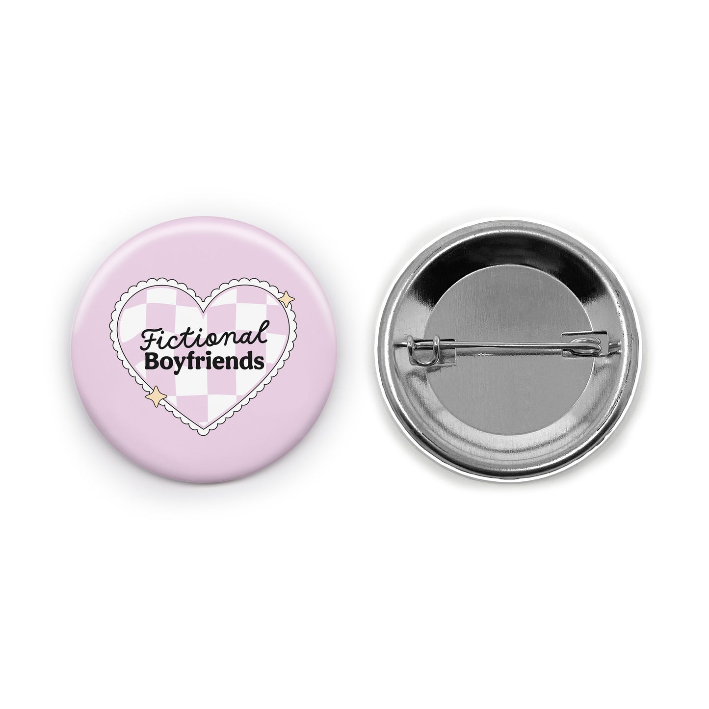 Fictional Boyfriends Pin-back Button
