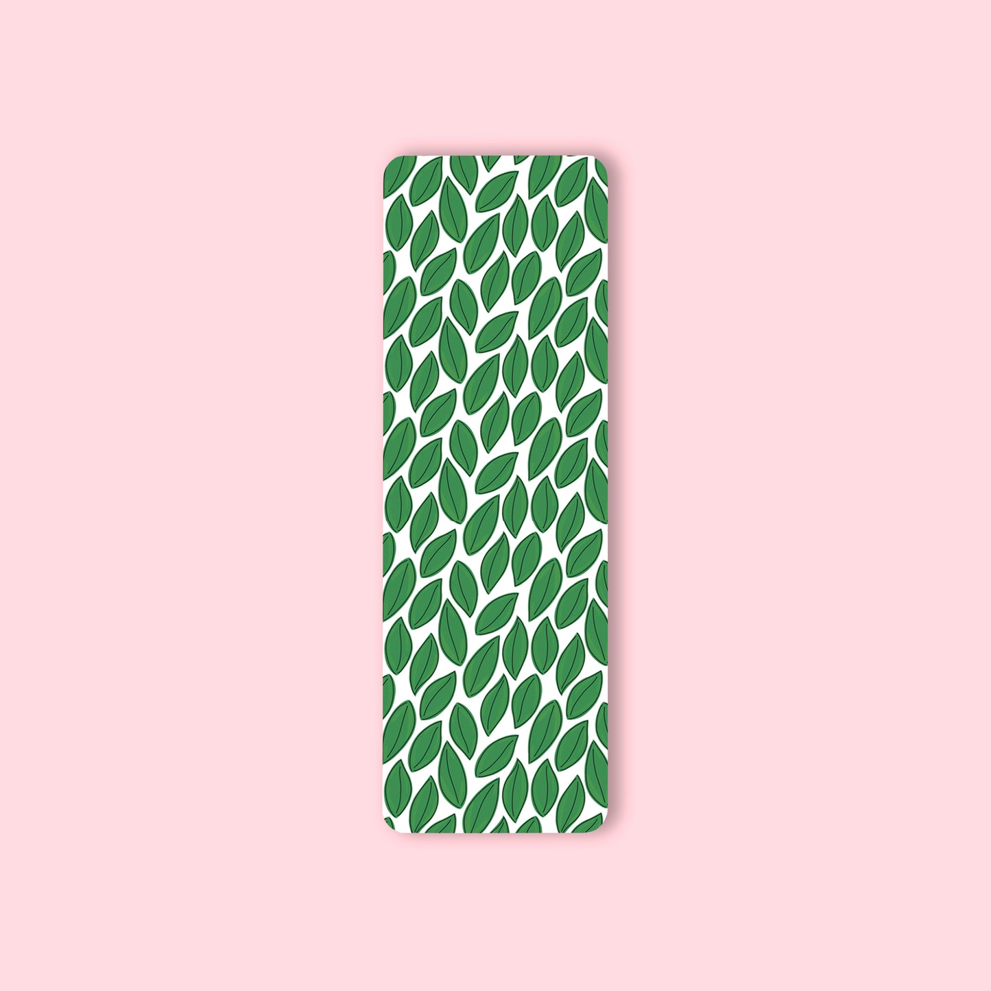 Green Leaves Bookmark