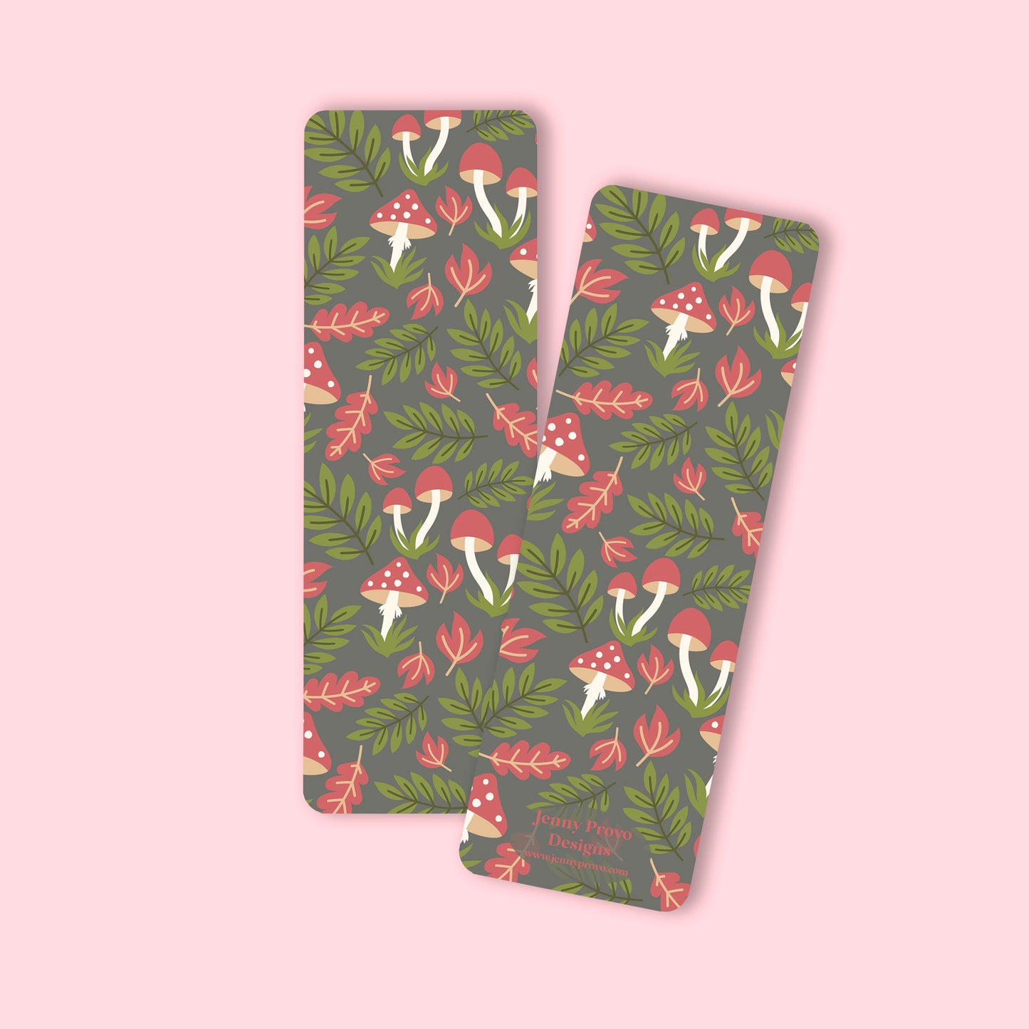 Mushroom Forest Bookmark
