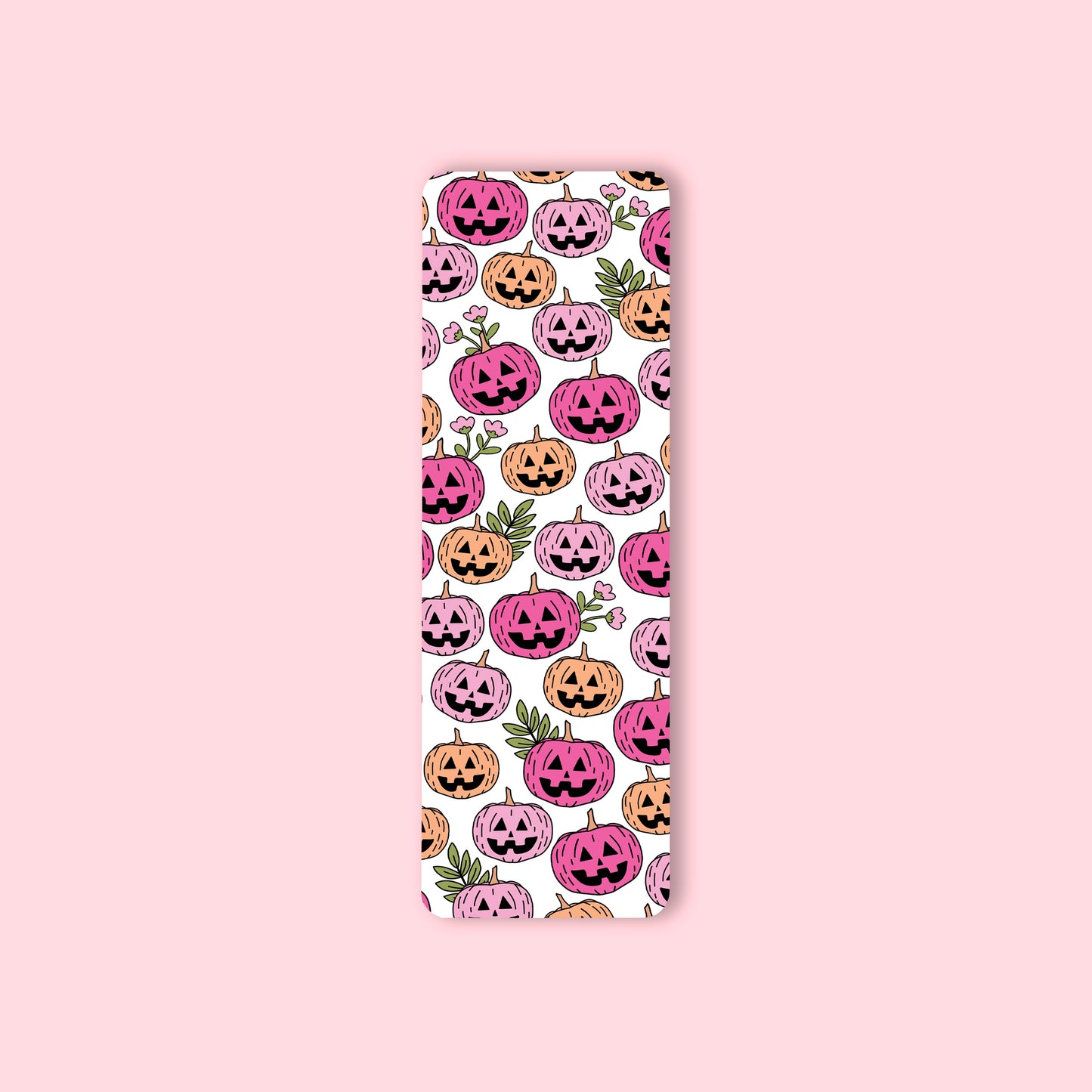 Pastel Pumpkins Bookmark
