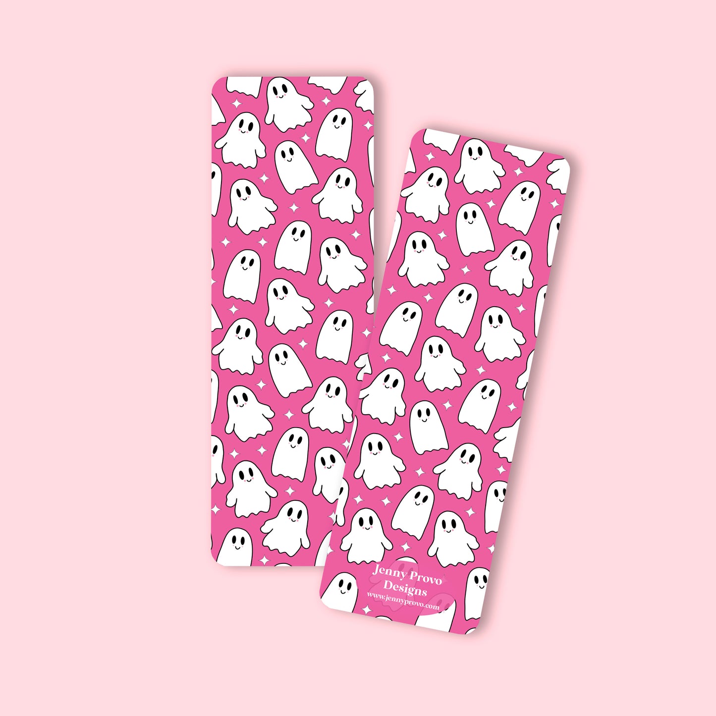 Pink Ghosties Bookmark