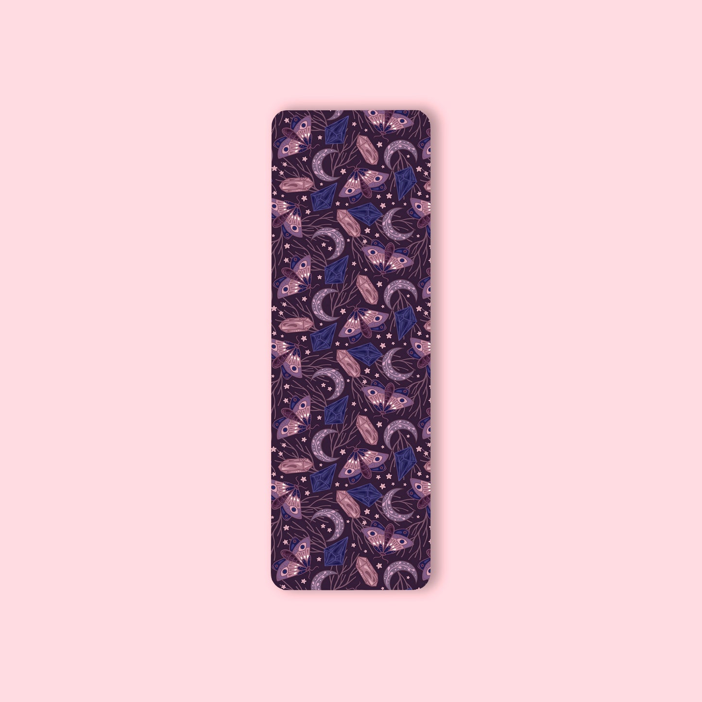 Purple Moth Bookmark