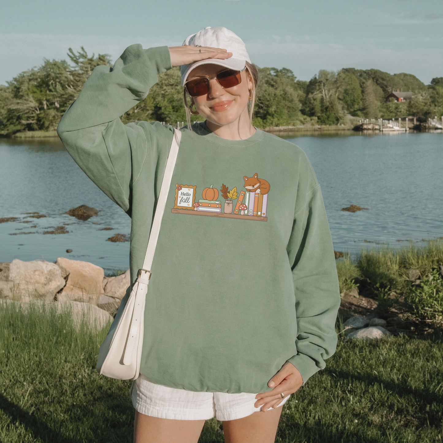 Woodland Reads Crewneck