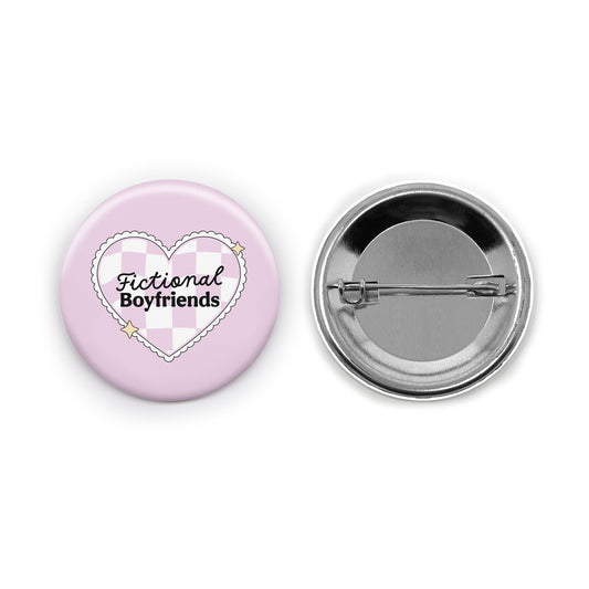 Fictional Boyfriends Pin-back Button