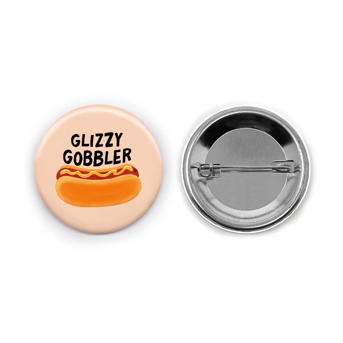 Glizzy Gobbler Pin-back Button