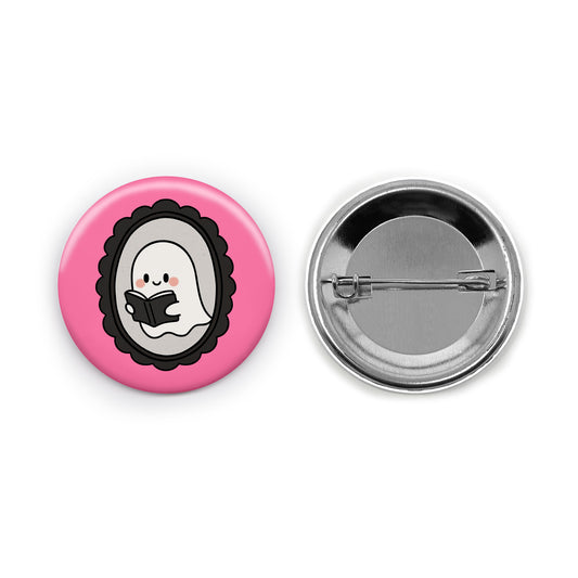 Bookish Boo Pin-back Button
