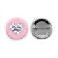 Please Hesitate to Reach Out Pin-back Button