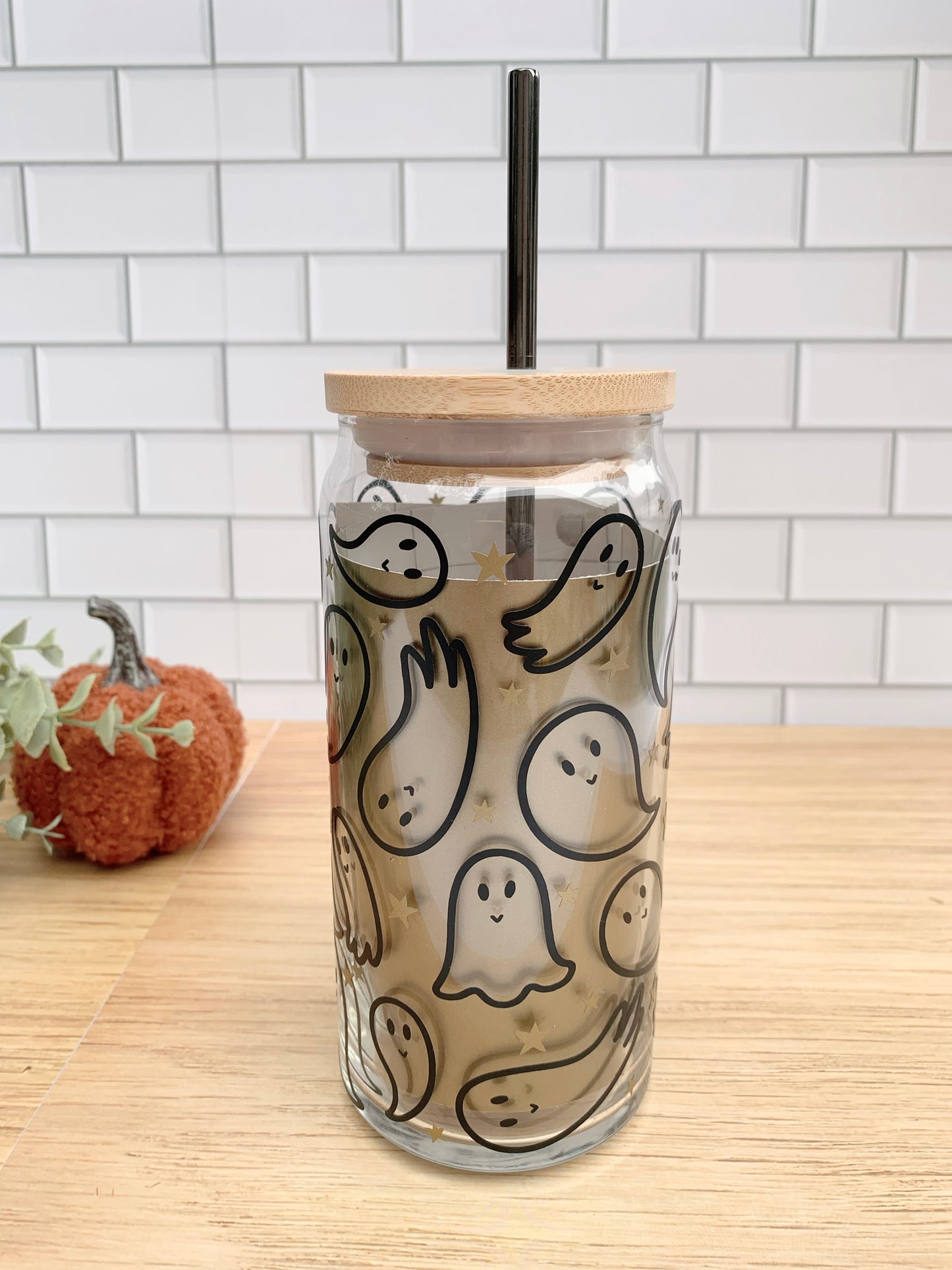 Ghosties Iced Coffee Glass - 20oz