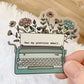 CLEAR Per My Previous Email Sticker, 3 x 2.77 in